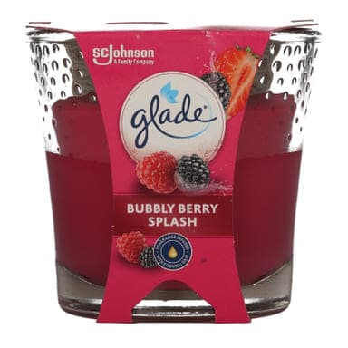 Glade Bubbly Berry Splash illetgyertya - 112 g