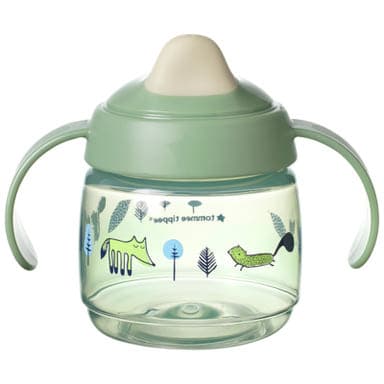 Tommee Tippee Superstar első csőrös itatópohár, 4 hónapos kortól, zöld, 190 ml - 1 db
