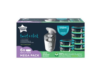 Tommee Tippee Használt Pelenka Csomagoló - 6 db