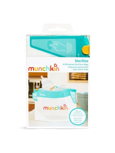 Munchkin mikrohullámú sterilizáló zacskó - 6 db