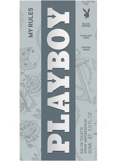 Playboy My Rules férfi Eau de Toilette - 60 ml