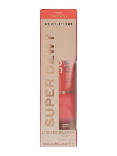 Revolution Super Dewy folyékony pirosító /Fake The Flush - 1 db