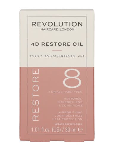 Revolution Haircare Plex 8 4D hajkötés helyreállító hajolaj - 30 ml