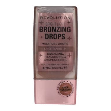 Revolution Bright Light bronzosító csepp /Deep Bronze Spice - 1 db