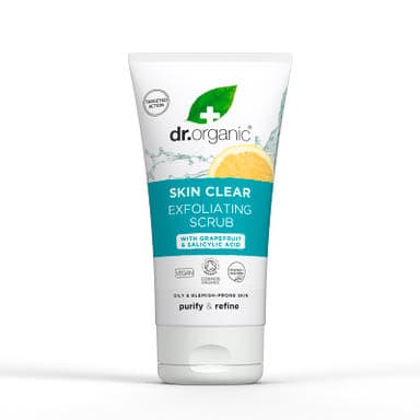 Dr. Organic Skin Clear hámlasztó arcradír - 150 ml