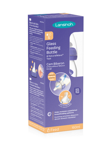 Lansinoh üveg cumisüveg 160 ml - 1 db