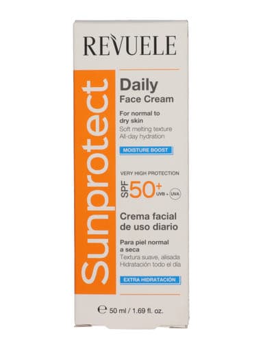 Revuele Moisturze Boost fényvédő krém SPF 50 - 50 ml