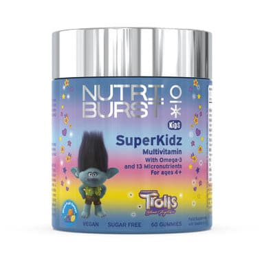Nutriburst Trolls SuperKidz Multivitamin gumivitamin gyermekek számára - 60 db