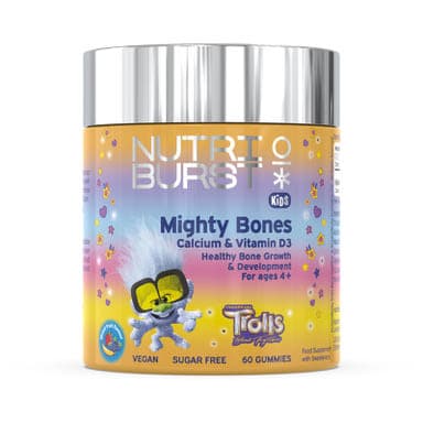 Nutriburst Trolls Mighty Bones gyermekek számára kifejlesztett étrend-kiegészítő gumivitamin - 60 db