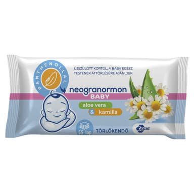 Neogranormon törlőkendő - 55 db