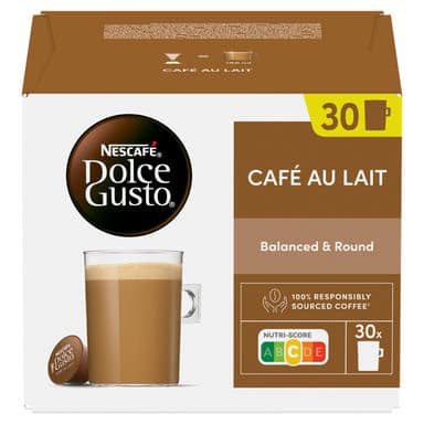 Nescafe Cafe Aulait Dolce Gusto kávékapszula - 30 db