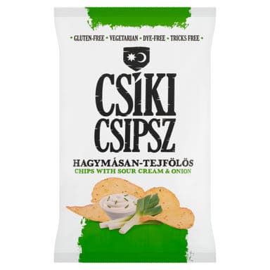 Csíki csipsz hagymás tejfölös - 50 g