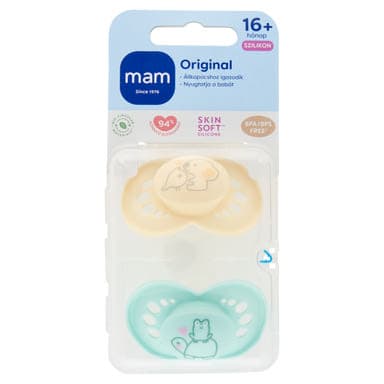 MAM Original szilikon játszócumi 16 hónapos kortól - 2 db