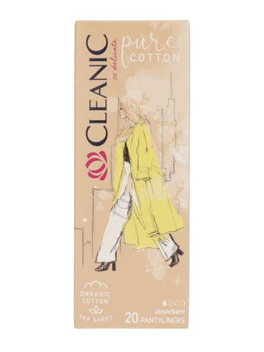 Cleanic Pure Cotton tisztasági betét - 20 db