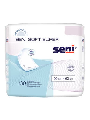 Seni soft super betegalátét 90 x 60 cm - 30 db