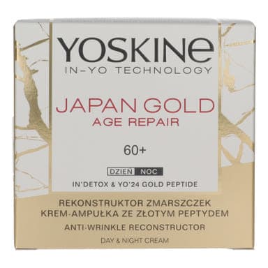 Yorskine Japan Gold 60+ nappali és éjszakai krém - 50 ml