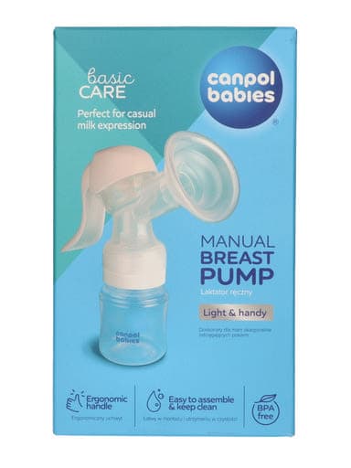 Canpol Babies Basic kézi mellszívó - 1 db
