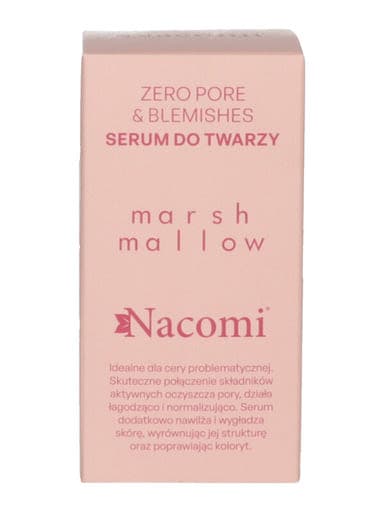 Nacomi Marshmellow szérum pórusok és foltok ellen - 42 g