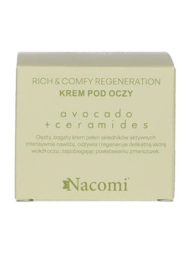 Nacomi Rich&Comfy regeneráló arctisztító hab avokádóval - 151 g