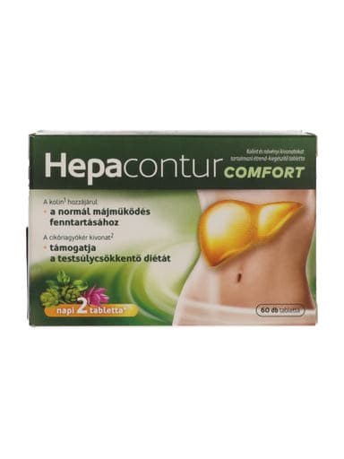 Hepacontur Confort tabletta - 60 db