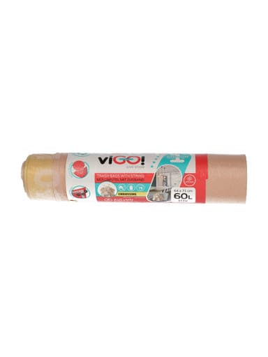 ViGo Premium no.1 szemeteszsák zárószalaggal autumn 35L - 10 db