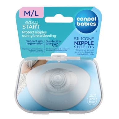 Canpol Babies Easystart bimbóvédő M/L - 2 db
