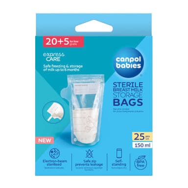 Canpol Babies tejtároló zacskók - 25 db