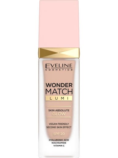 Eveline Wonder Match Lumi világosító alapozó /15 - 1 db