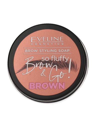 Eveline Brow&Go szemöldökformázó /brown - 1 db