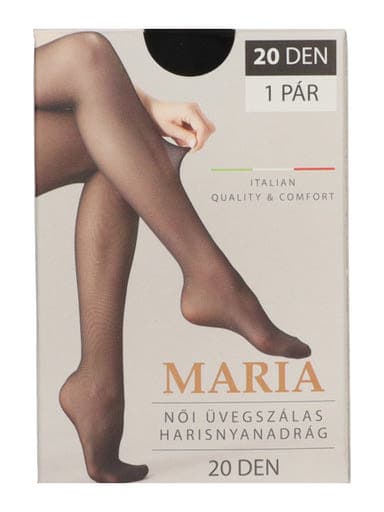 Gala Maria harisnya üvegszálas 20den fekete 4 - 1 db
