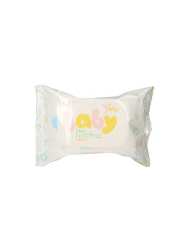 Silky Baby Be Natural Travel törlőkendő - 25 db