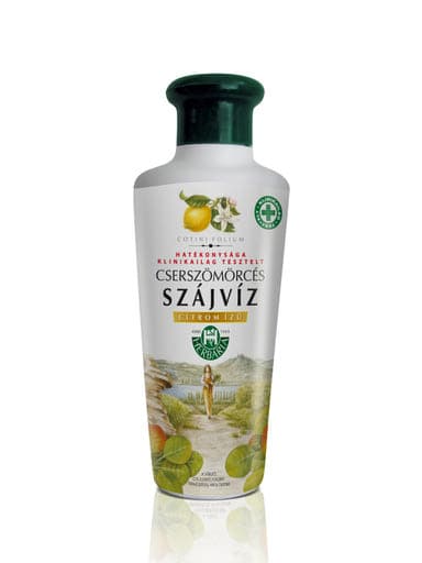 Herbária Cserszömörcés Citrom Ízu szájvíz - 250 ml