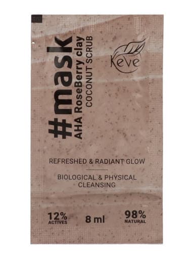 Keve #Mask hámlasztó rózsa agyagmaszk málnakivonattal - 8 ml