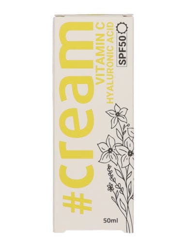 Keve C-vitamin + Hialuronsav fényvédő arckrém SPF50 - 50 ml