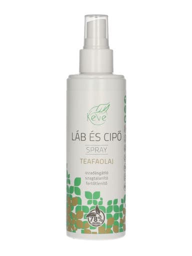 Keve láb és cipő spray teafaolajjal - 200 ml