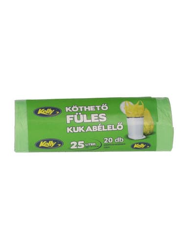 Kelly szemeteszsák köthető füllel 25L - 20 db
