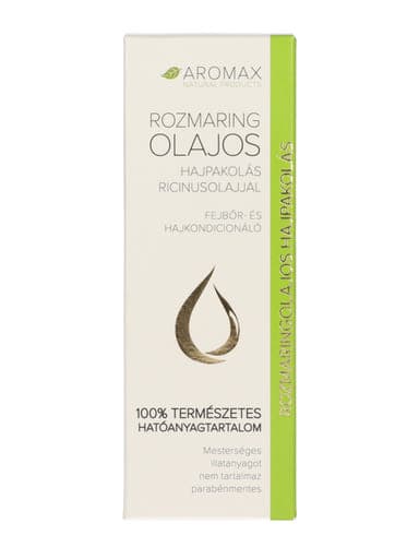 Aromax rozmaringos hajpakolás ricinus olajjal - 100 ml