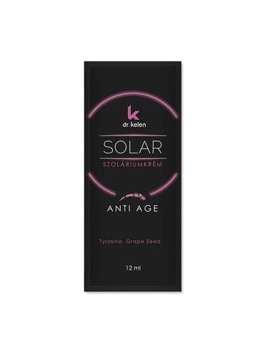 Dr. Kelen Solar antiage szoláriumkrém - 12 ml