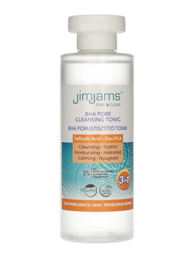 JimJams Pure&Clear BHA pórustisztító tonik - 200 ml