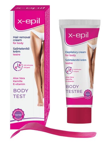 X-Epil szőrtelenítő krém - 75 ml