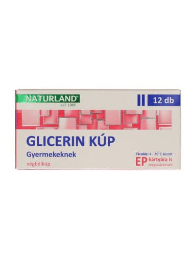 Naturland glicerin kúp gyermekeknek - 12 db