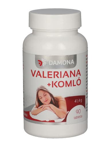 Damona Valeriana+komló tabletta - 90 db