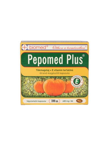 Biomed Pepomed Plus® tökmagolaj Kapszula - 100 db