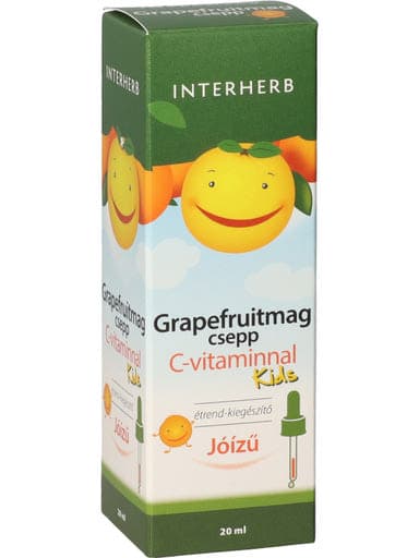 Interherb Vital Grapefruitmag Kids C-Vitaminnal Csepp - 20 ml