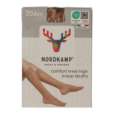 Nordkamp Krepp térdfix 20 den /bézs - 1 db