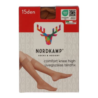 Nordkamp üvegszálas térdfix 15 den /bézs - 1 db