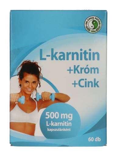 Dr.Chen Patika L-Karnitin-Króm-Cink Kapszula - 60 db