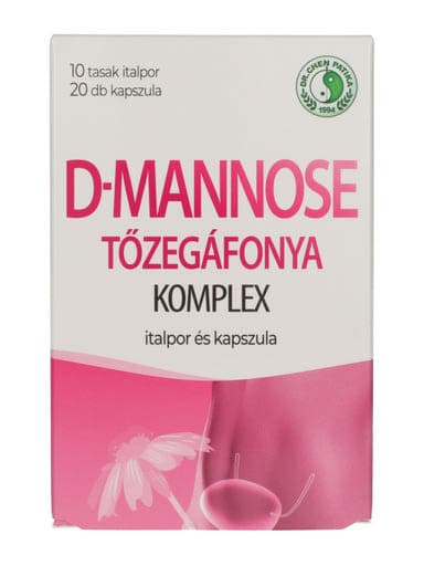 Dr.Chan Patika D-Mannose Komplex tőzegáfonya - 20 db