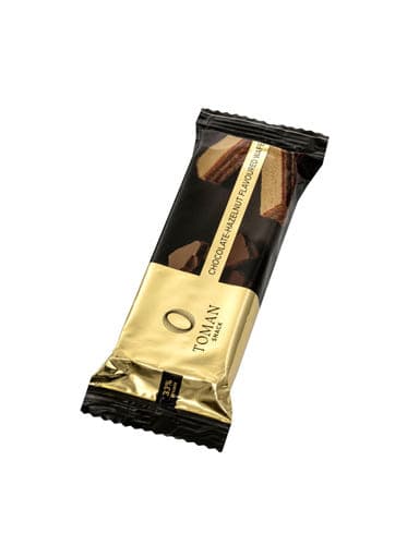 Toman töltött ostya, csokoládé-mogyoró ízű - 42 g