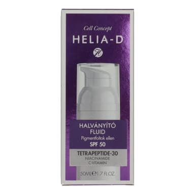 Helia-d Concept halványító fluid SPF50 - 50 ml